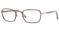 PERSOL Eyeglasses PO 2423VJ 992 Matte Dark Br 48MM
