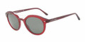 GIORGIO ARMANI Sunglasses AR 8007 501431 Matte Red Transp 46MM
