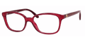 GUCCI Eyeglasses 3629 0DXL Red Opal 53MM