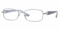VOGUE Eyeglasses VO 3845B 548 Gunmtl Gray Grn 52MM