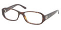 RALPH LAUREN Eyeglasses RL 6095B 5003 Dark Havana 52MM