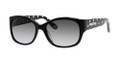 JUICY COUTURE Sunglasses 551/S 0RE8 Blk Polka Dot 54MM