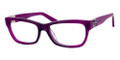 JIMMY CHOO Eyeglasses 66 054B Violet Palladium 53MM