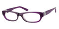JIMMY CHOO Eyeglasses 67 054B Violet Palladium 52MM
