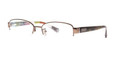 COACH Eyeglasses HC 5004 9027 Dark Br 51MM