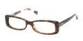 COACH Eyeglasses HC 6011 5001 Dark Tort 49MM