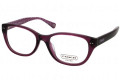 COACH Eyeglasses HC 6029F 5043 Purple Demo Lens 51MM