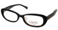 COACH Eyeglasses HC 6035 5001 Dark Tort 50MM