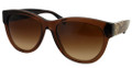 Coach Sunglasses HC 8045 510613 Br/Khaki 55MM