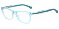 EMPORIO ARMANI Eyeglasses EA 3001 5068 Aqua Grn Transp 52MM