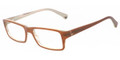 EMPORIO ARMANI Eyeglasses EA 3003F 5054 Br/Variegated Cream 54MM