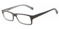 EMPORIO ARMANI Eyeglasses EA 3003F 5055 Blk On Gray Trnsp 54MM