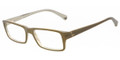 EMPORIO ARMANI Eyeglasses EA 3003F 5057 Olive Grn/Variegated Grn 54MM