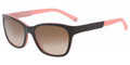 EMPORIO ARMANI Sunglasses EA 4004F 504613 Blk/Opal Pink 56MM