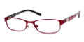 KATE SPADE Eyeglasses AMBROSETTE 0X75 Red Striped 52MM