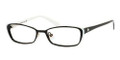 KATE SPADE Eyeglasses LIDIA 0W44 Blk Ivory 52MM