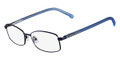 LACOSTE Eyeglasses L2163 424 Satin Blue 53MM