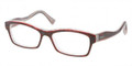 MIU MIU Eyeglasses MU 02IV HAI1O1 Havana Red Opal 52MM