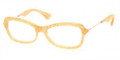 MIU MIU Eyeglasses MU 06LV KAS1O1 Glitter Yellow 52MM