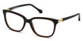 ROBERTO CAVALLI Eyeglasses RC0751 048 Shiny Dark Br 53MM
