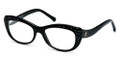 ROBERTO CAVALLI Eyeglasses RC0767 001 Shiny Blk 52MM