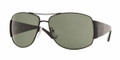 Persol PO2307 Sunglasses 522/31 Shiny Blk Chrystal Gray