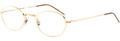 JOHN VARVATOS Eyeglasses V129 Gold 47MM