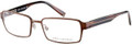 JOHN VARVATOS Eyeglasses V133 Br 55MM