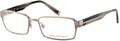 JOHN VARVATOS Eyeglasses V133 Gunmtl 55MM