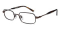 JOHN VARVATOS Eyeglasses V140 Br 50MM