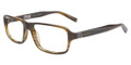 JOHN VARVATOS Eyeglasses V340 Olive Horn 55MM