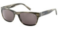 JOHN VARVATOS Sunglasses V750 Grey Horn 56MM