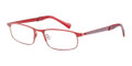 LUCKY BRAND Eyeglasses FORTUNE Red 52MM