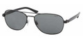 Polo PH3032 Sunglasses 900387 SHINY Blk GRAY