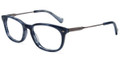 LUCKY BRAND Eyeglasses SPECTATOR Blue Horn 49MM
