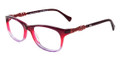 LUCKY BRAND Eyeglasses PALM Raspberry 52MM