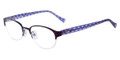 LUCKY BRAND Eyeglasses COASTAL Purple 49MM