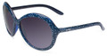 LUCKY BRAND Sunglasses BALBOA Blue Floral 60MM