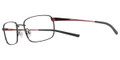 NIKE Eyeglasses 4194 039 Blk Chrome Red 52MM
