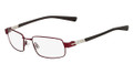NIKE Eyeglasses 4246 611 Red Grey 53MM