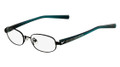 NIKE Eyeglasses 4671 007 Blk Chrome Grn 49MM