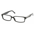 Prada PR01MV Eyeglasses 1AB1O1 GLOSS Blk 52mm