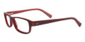 NIKE Eyeglasses 5507 610 Red Dark Red 47MM