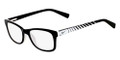 NIKE Eyeglasses 5509 010 Blk Wht Blk 46MM