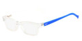 NIKE Eyeglasses 5513 009 Wht Blue 47MM