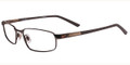 NIKE Eyeglasses 6042 205 Shiny Dark Br 51MM