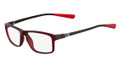 NIKE Eyeglasses 7106 600 Red 53MM