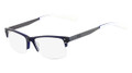NIKE Eyeglasses 7208 437 Blue Gunmtl 53MM