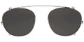 NIKE Eyeglasses 7213 CLIP 040 Shiny Slv 50MM