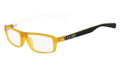 NIKE Eyeglasses 7220 710 Blk Yellow 52MM